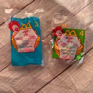 Doug 1st Movie 1999 Happy Meal Toys Set Of 2 NEW